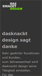 Mobile Screenshot of dasknackt.de